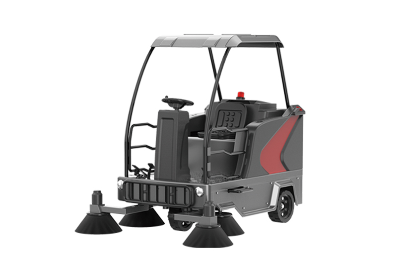 工業掃地機的頂置護罩、擋風玻璃和駕駛室的好處